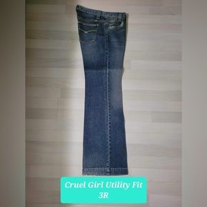 Cruel Girl Utility Fit Jeans